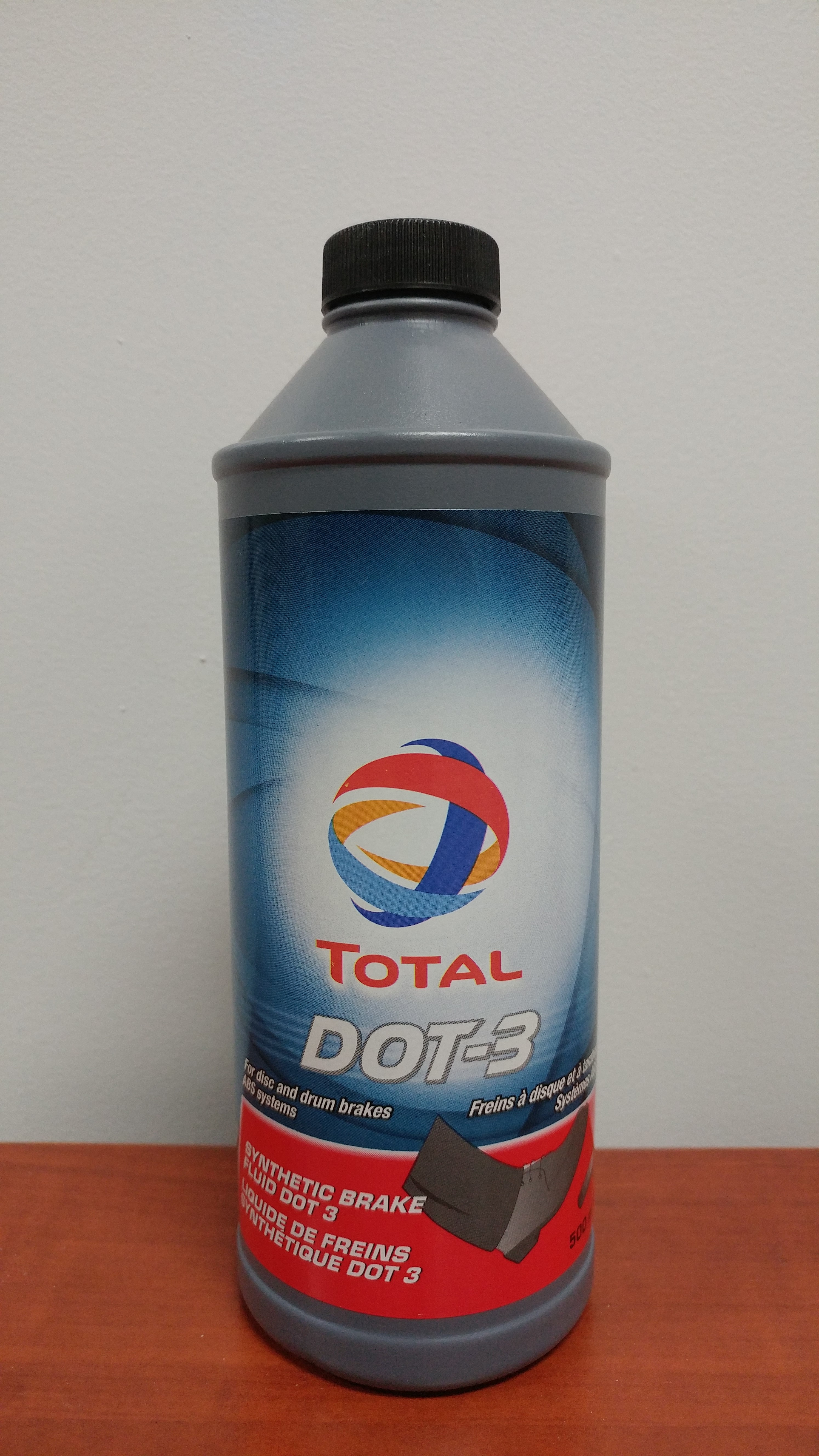 Total Brake Fluid DOT-3 / Liquide de Freins DOT-3